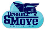 Logo van dream and move